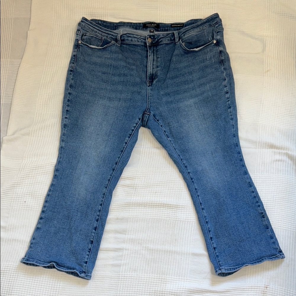 Judy Blue Cropped Bootcut plus size